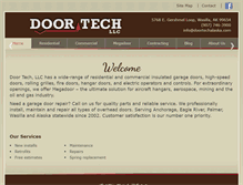 Tablet Screenshot of doortechalaska.com